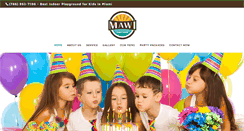 Desktop Screenshot of mawiplaycafe.com