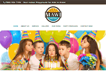 Tablet Screenshot of mawiplaycafe.com